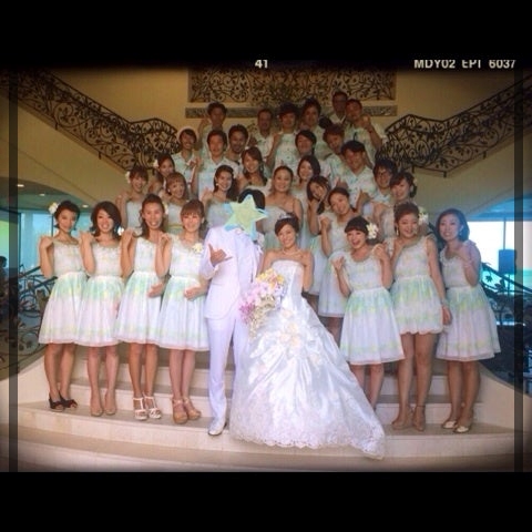 神戸蘭子の結婚式の画像