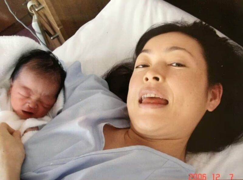 財前直見と長男・凛太郎