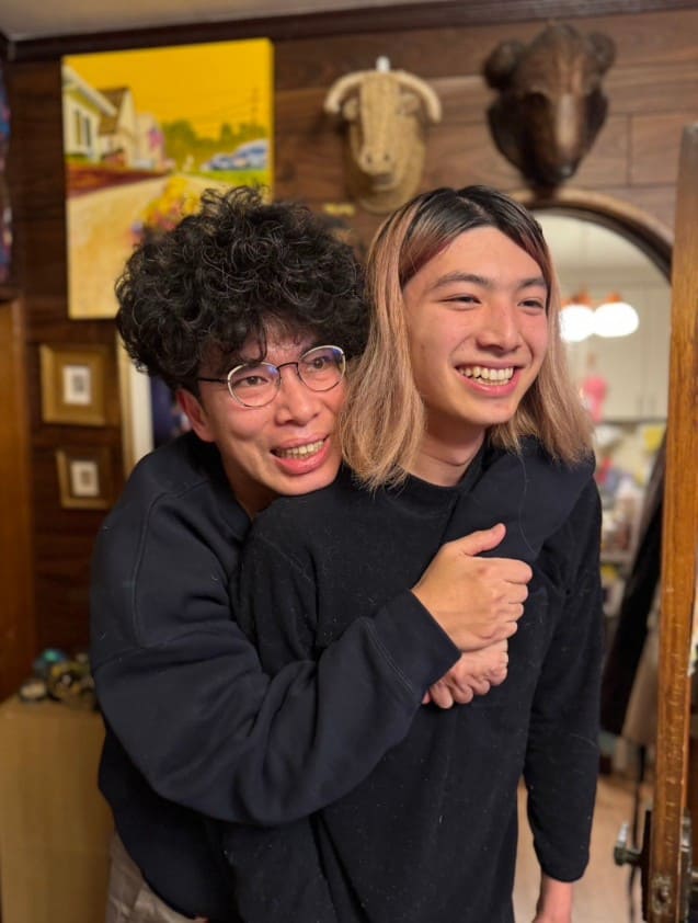 片桐仁と長男・太郎