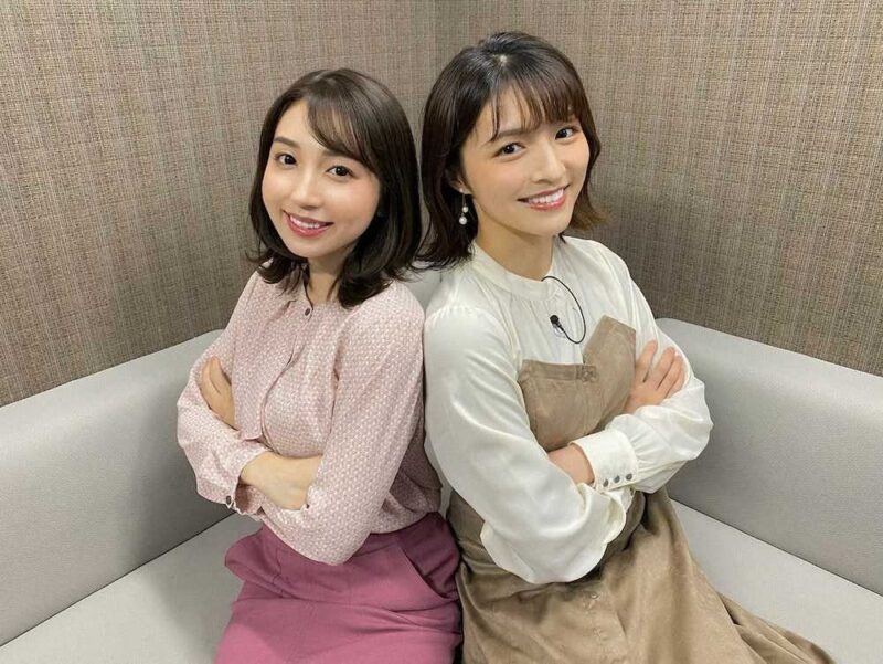 同期と「シミの字」コンビ清水麻椰アナ